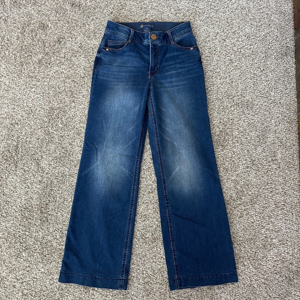 Democracy AB Tech High Waist Wide Leg Jeans Size 2